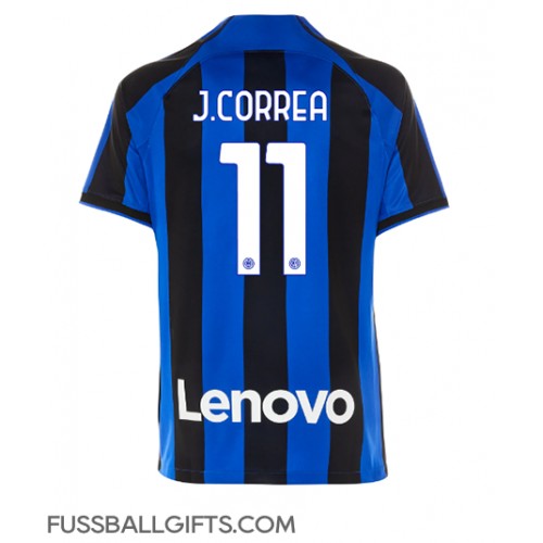 Inter Milan Joaquin Correa #11 Fußballbekleidung Heimtrikot 2022-23 Kurzarm